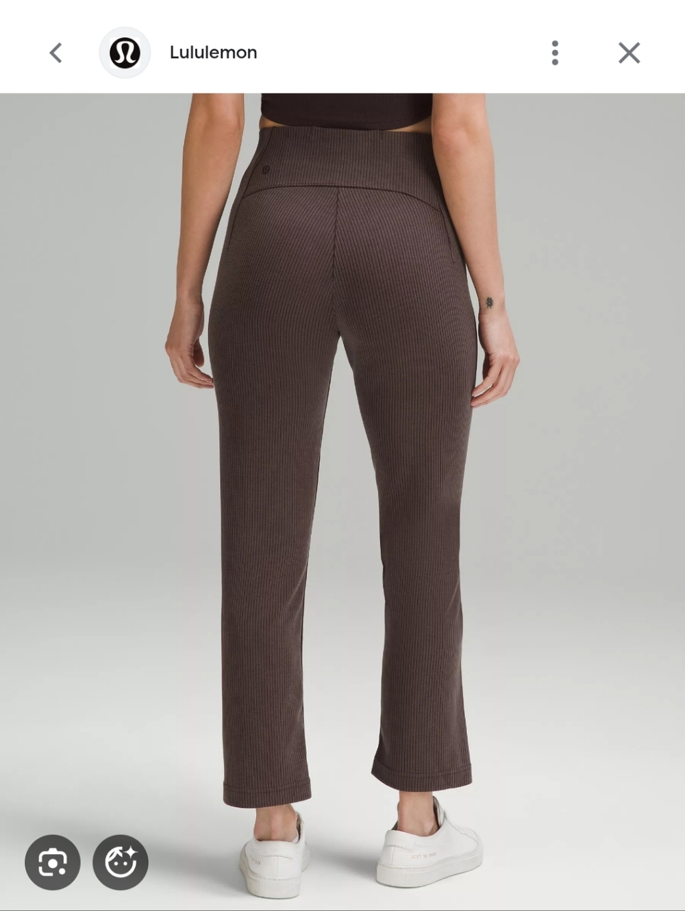 Lululemon Softstreme Ribbed Cropped Pants - Picture 2 of 9